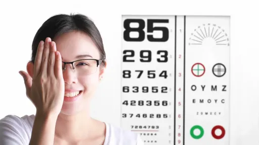 แบบทดสอบสายตาเอียง สายตาสั้น สายตายาว