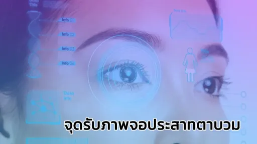 จุดรับภาพจอประสาทตาบวม