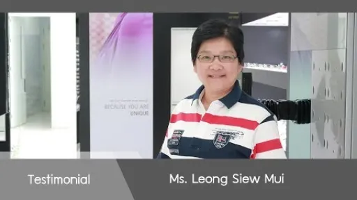 คำยืนยันผู้ใช้ " Ms. Leong Siew Mui "