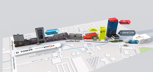 แผนที่ศูนย์แว่นตาไอซอพติก