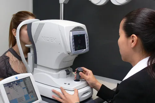 ขั้นตอนในการวัดสายตา