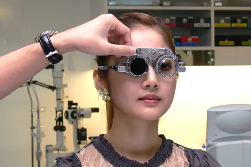 ขั้นตอนในการวัดสายตา