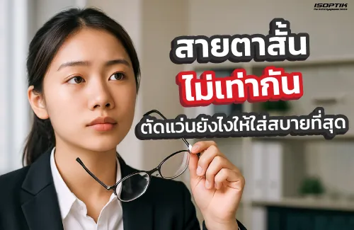  สายตาสั้นไม่เท่ากัน