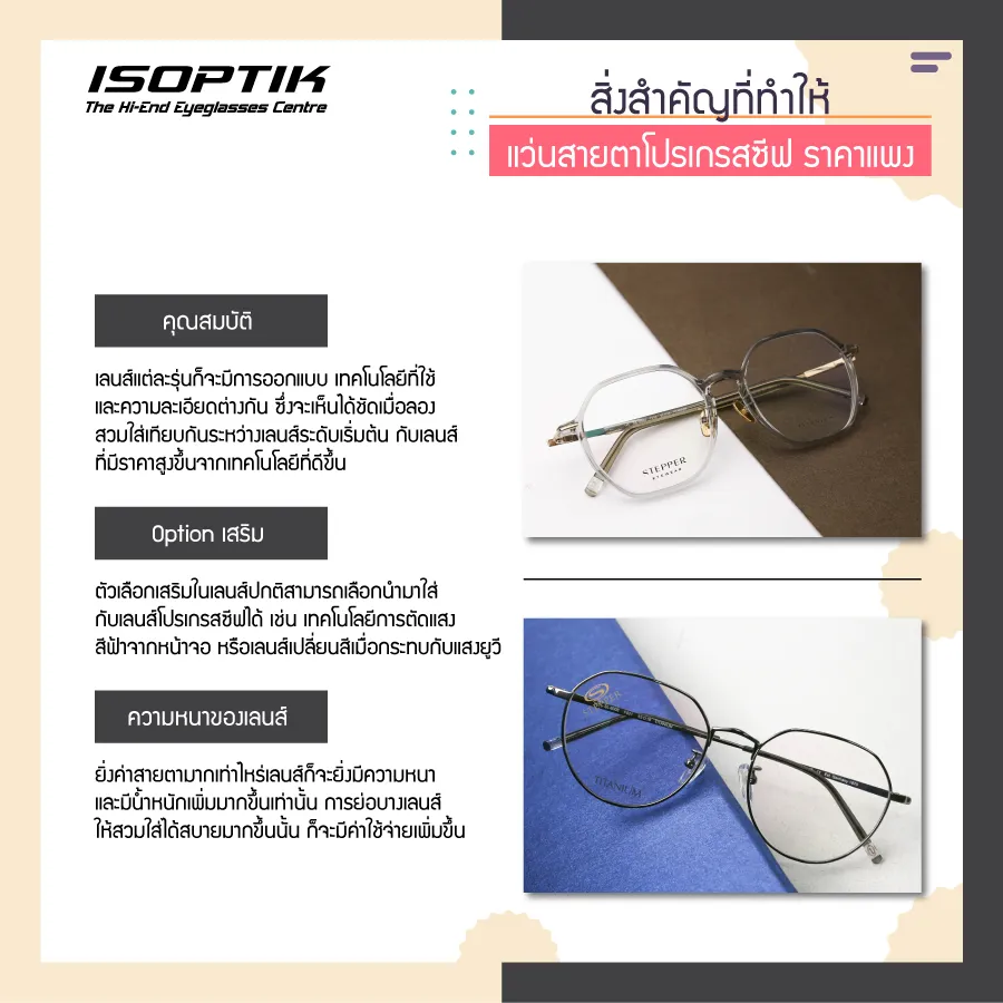 แว่นสายตาโปรเกรสซีฟ