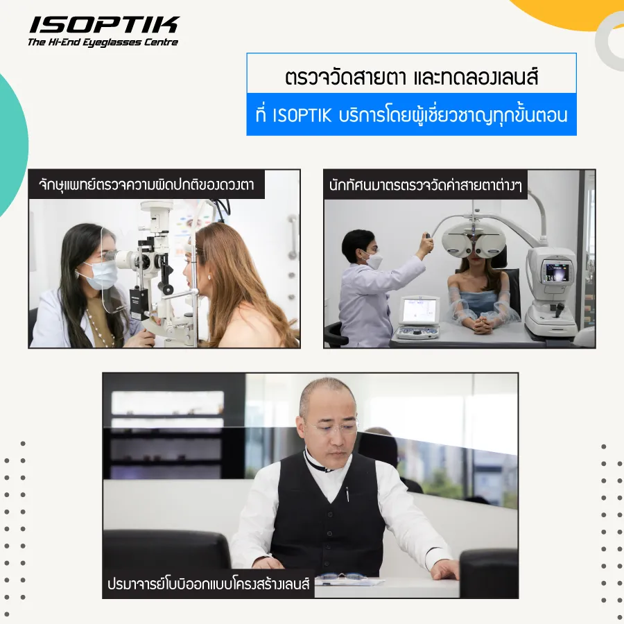 ปวดศีรษะ มองใกล้ไม่ชัด สัญญาณเตือนว่าต้องใส่ Progressive Glasses !