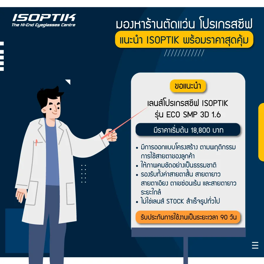 ตัดแว่น โปรเกรสซีฟ ที่ไหนดี ที่มีคุณภาพสมราคา และได้รับบริการจากผู้เชี่ยวชาญ !?